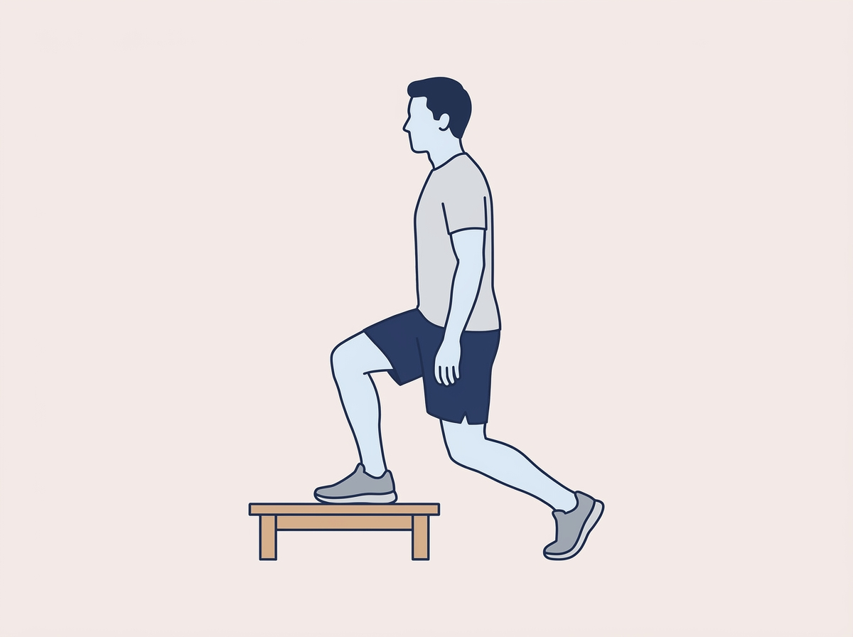Step-down : contrôle du genou