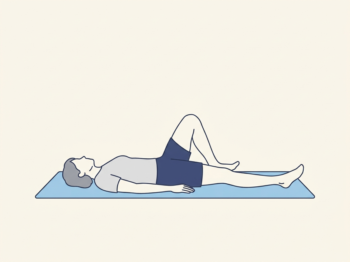 Glissé du talon (flexion du genou)